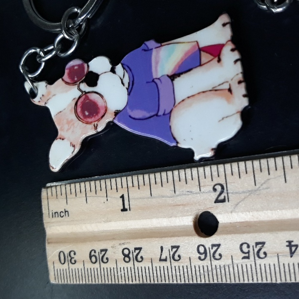 4 Adorable Dog Keychains NEW - Picture 8 of 10